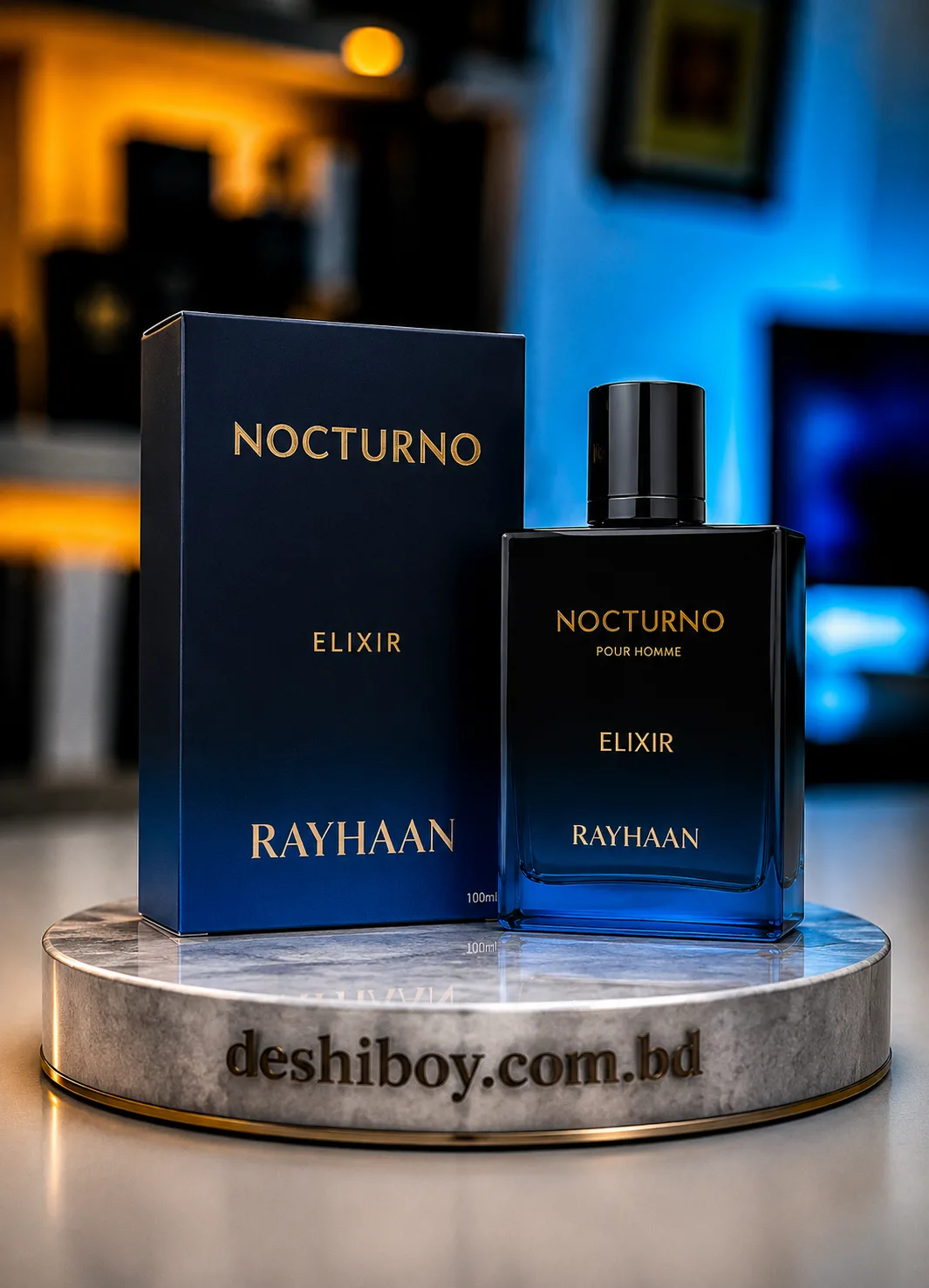 Rayhaan Nocturno Elixir EDP for Men – Best Long Lasting Perfume -2026