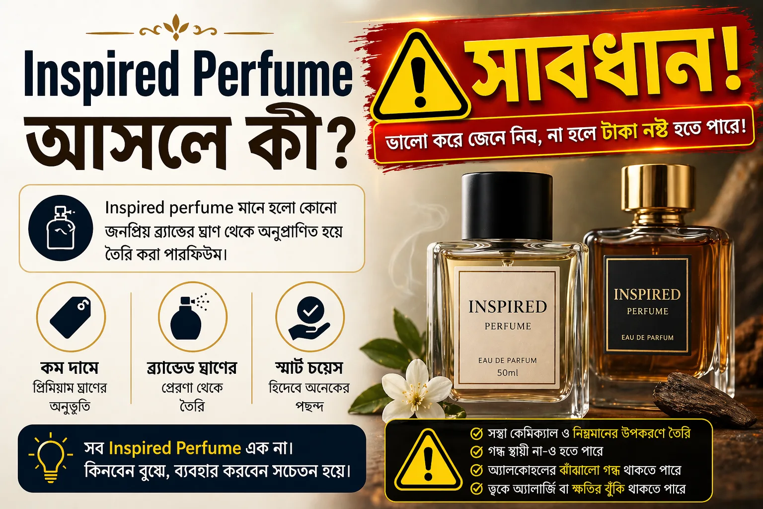 বাংলাদেশের ইন্সপায়ার্ড পারফিউম মার্কেট: সহজ ভাষায় আসল কথা